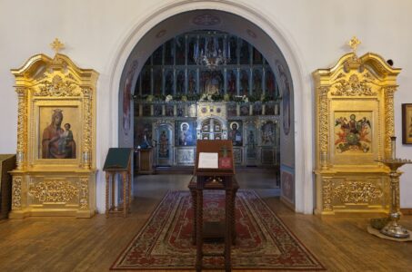 Молебное пение перед принятием обета трезвости