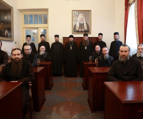 Наместник Саввино-Сторожевского монастыря принял участие в экспертной оценки готовности к открытию курсов базовой подготовки в области богословия для монашествующих Валаамского монастыря