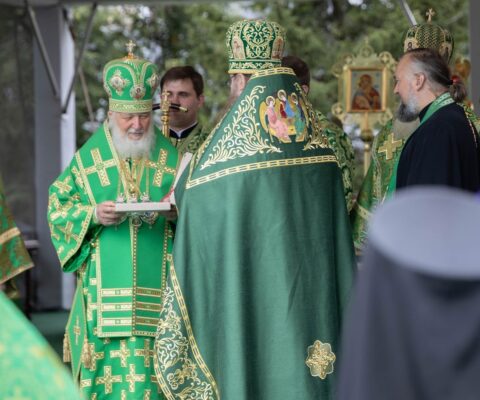 Патриаршее поздравление наместнику Саввино-Сторожевского ставропигиального монастыря архимандриту Стефану (Тараканову) по случаю дня тезоименитства